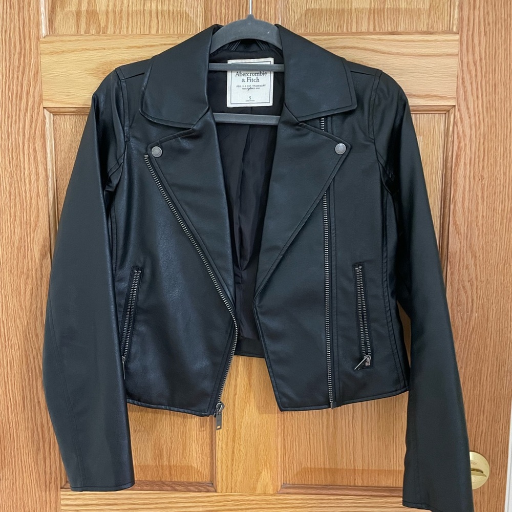 Abercrombie Leather Jacket